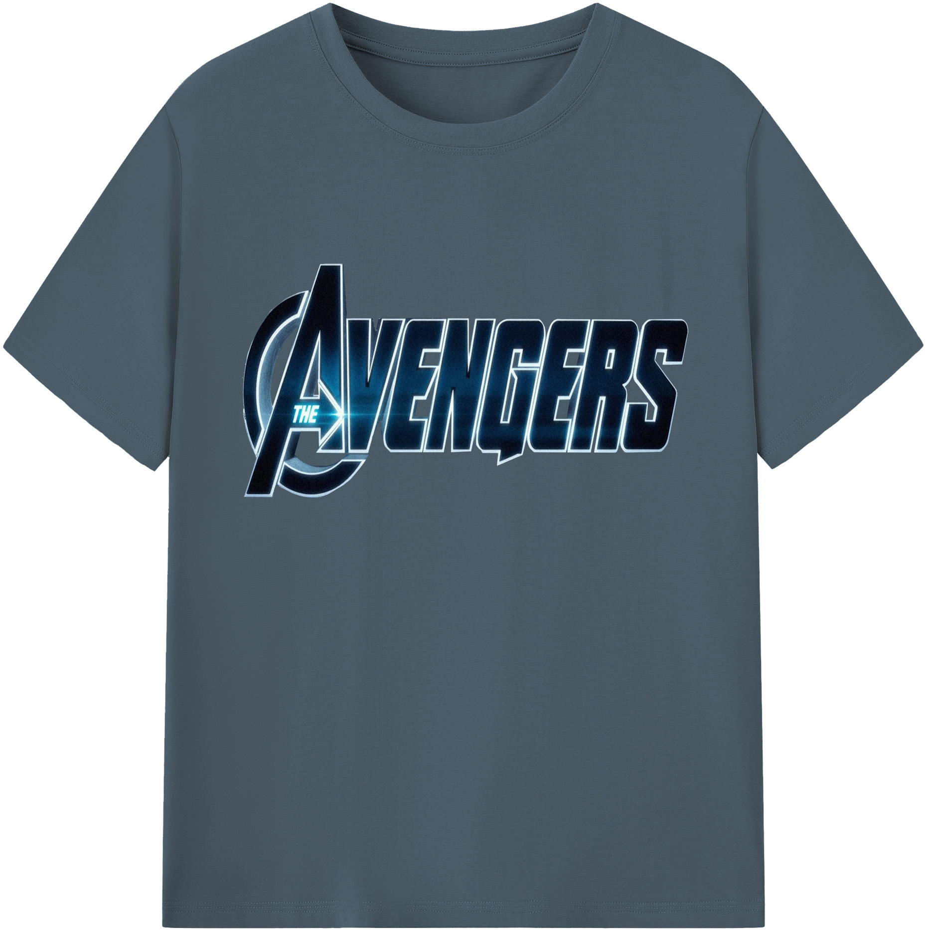 （画像用） アベンジャーズ The Avengers 綿100％半袖Tシャツ（フロントプリント）